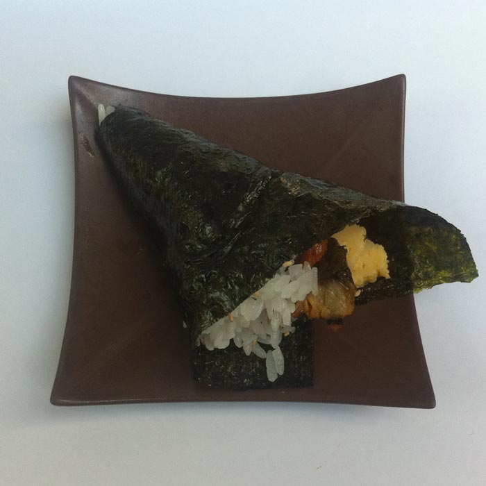 Unagi Tamago "anguille grillée, omelette"